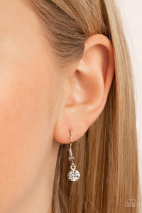 Spun Sparkle - Pink and Silver Necklace- Paparazzi Accessories