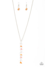 Load image into Gallery viewer, Tranquil Tidings - Orange and Silver Necklace- Paparazzi Accessories