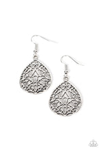 Load image into Gallery viewer, Valley Estate - Silver Earrings- Paparazzi Accessories