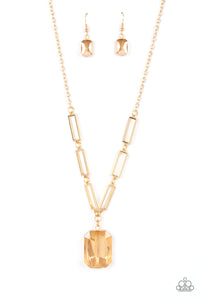 You Better Recognize - Gold Necklace- Paparazzi Accessories