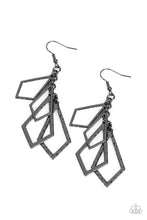 Load image into Gallery viewer, Totally TERRA-ific - Gunmetal Earrings- Paparazzi Accessories