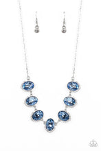 Load image into Gallery viewer, Unleash Your Sparkle - Blue and Silver Necklace- Paparazzi Accessories