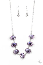 Load image into Gallery viewer, Unleash Your Sparkle - Purple and Silver Necklace- Paparazzi Accessories