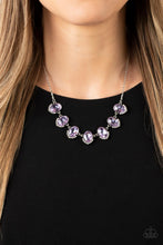 Load image into Gallery viewer, Unleash Your Sparkle - Purple and Silver Necklace- Paparazzi Accessories