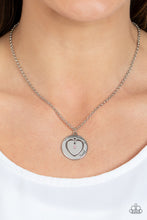 Load image into Gallery viewer, Heart Full of Faith - Pink and Silver Necklace- Paparazzi Accessories