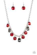 Load image into Gallery viewer, Best Decision Ever - Red and Silver Necklace- Paparazzi Accessories