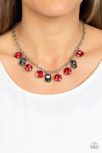 Load image into Gallery viewer, Best Decision Ever - Red and Silver Necklace- Paparazzi Accessories