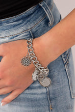Load image into Gallery viewer, Complete CHARM-ony - Silver Bracelet- Paparazzi Accessories