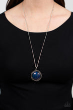 Load image into Gallery viewer, Sonoran Summer - Blue and Silver Necklace- Paparazzi Accessories
