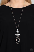 Load image into Gallery viewer, Modern Day Demure - Multicolored Silver Necklace- Paparazzi Accessories