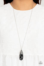 Load image into Gallery viewer, Dibs on the Dazzle - Silver Necklace- Paparazzi Accessories