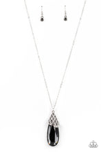 Load image into Gallery viewer, Dibs on the Dazzle - Silver Necklace- Paparazzi Accessories