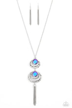 Load image into Gallery viewer, Limitless Luster - Purple and Silver Necklace- Paparazzi Accessories