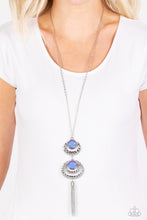 Load image into Gallery viewer, Limitless Luster - Purple and Silver Necklace- Paparazzi Accessories