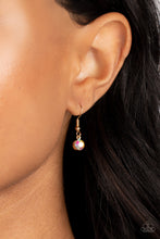 Load image into Gallery viewer, Clique Couture -Multicolored Gold Necklace- Paparazzi Accessories