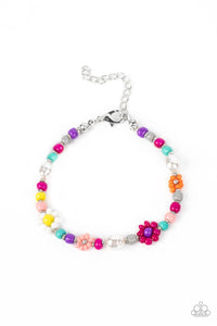 Groovy Gerberas - Pink Multicolored Bracelet- Paparazzi Accessories