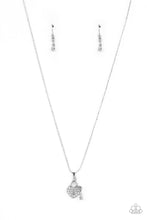 Load image into Gallery viewer, You Hold My Heart - White and Silver Necklace- Paparazzi Accessories