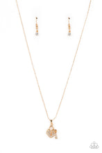 Load image into Gallery viewer, You Hold My Heart - White and Gold Necklace- Paparazzi Accessories
