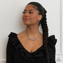 Load image into Gallery viewer, Shimmering High Society - Silver Necklace- Paparazzi Accessories