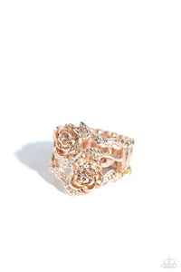 Anything ROSE - Rose Gold Ring- Paparazzi Accessories