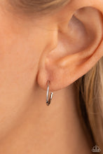Load image into Gallery viewer, Ultra Upmarket - Silver Earrings- Paparazzi Accessories