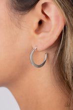 Load image into Gallery viewer, Royal Runway - Silver Earrings- Paparazzi Accessories