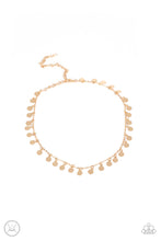 Load image into Gallery viewer, Champagne Catwalk - Gold Necklace- Paparazzi Accessories