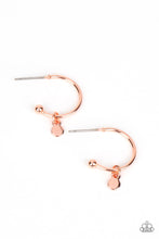 Load image into Gallery viewer, Modern Model - Copper Earrings- Paparazzi Accessories