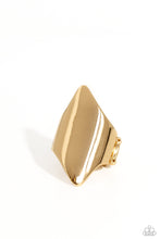 Load image into Gallery viewer, Pointed Palm Desert - Gold Ring- Paparazzi Accessories