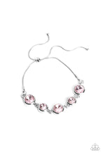 Load image into Gallery viewer, Classically Cultivated - Pink and Silver Bracelet- Paparazzi Accessories