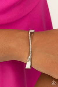 Artistically Adorned - Multicolored Silver Bracelet- Paparazzi Accessories