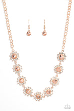 Load image into Gallery viewer, Blooming Brilliance - Rose Gold Necklace- Paparazzi Accessories