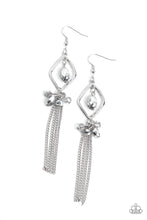 Load image into Gallery viewer, Effulgent Era - Silver Earrings- Paparazzi Accessories