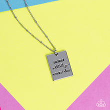 Load image into Gallery viewer, Mama MVP - Silver Necklace- Paparazzi Accessories