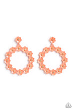 Load image into Gallery viewer, Daisy Meadows - Orange and Gold Earrings- Paparazzi Accessories