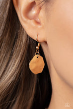 Load image into Gallery viewer, Hammered Horizons - Gold Necklace- Paparazzi Accessories