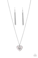 Load image into Gallery viewer, So This Is Love - Pink and Silver Necklace- Paparazzi Accessories