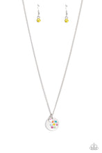 Load image into Gallery viewer, Dandelion Delight - Multicolored Silver Necklace- Paparazzi Accessories