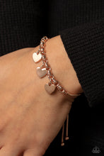 Load image into Gallery viewer, Romance Tale - Rose Gold Bracelet- Paparazzi Accessories