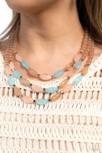 Load image into Gallery viewer, I BEAD You Now - Multicolored Silver Necklace- Paparazzi Accessories