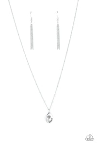 Be The Peace You Seek- Silver Necklace- Paparazzi Accessories