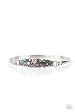 Load image into Gallery viewer, Bubbling Whimsy- Multicolored Silver Bracelet- Paparazzi Accessories
