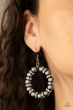 Load image into Gallery viewer, Cosmic Halo- Gunmetal Earrings- Paparazzi Accessories