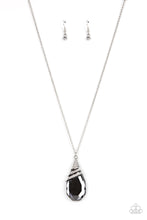 Load image into Gallery viewer, Demandingly Diva- White and Silver Necklace- Paparazzi Accessories