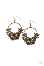 Load image into Gallery viewer, Eden Essence- Brass Earrings- Paparazzi Accessories