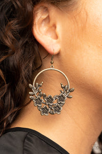 Eden Essence- Brass Earrings- Paparazzi Accessories