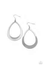 Load image into Gallery viewer, Fierce Fundamentals- Silver Earrings- Paparazzi Accessories