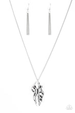 Load image into Gallery viewer, Fiercely Fall- Silver Necklace- Paparazzi Accessories