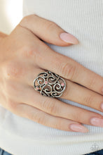 Load image into Gallery viewer, FRILL Out!- Pink and Silver Ring- Paparazzi Accessories