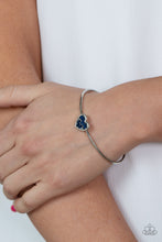 Load image into Gallery viewer, Heart Of Ice- Blue and Silver Bracelet- Paparazzi Accessories